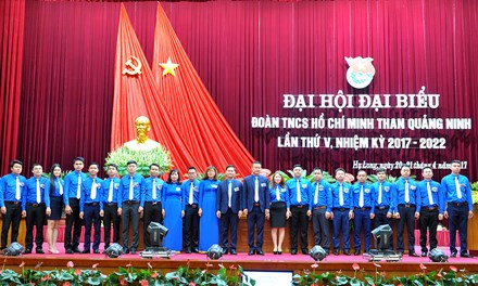 Đại hội đã bầu ra Ban chấp hành Đoàn Thanh niên Than Quảng Ninh nhiệm kỳ mới